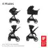 Oxford Stroller - Twillic Black