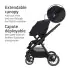 Oxford Stroller - Twillic Black