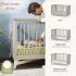 Pala 4-1 Crib - White/Whitewash