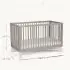 Pala 4-1 Crib - White/Whitewash