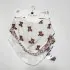 3 Pack Muslin Milk Bibs - Pink