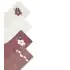 8 Pair of Woven Sock 0-12M - Pink