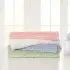 Double Layer Feathered Faux Fur Blanket - Pink