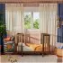 Pogo 8-in-1 Convertible Crib Natural Walnut