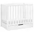 Colby 4 - In - 1 Convertible Mini Crib With Trundle White