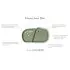 Silicone Snack Plate - Alligator/Sage