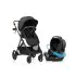 Shyft Intuiti+ Travel System with Revolve180 LiteMax NXT - Black Shale