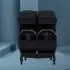 Jet Double Travel Stroller - Black