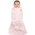 Sleepsack Swaddle Cotton Pink Butterfly Scribble 1.5 Tog