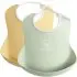 Baby Bib 2 Pack - Powder Yellow/Powder Green