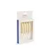 Spoon And Fork 4 Pack - Powder Yellow