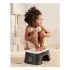 Step Stool - Black/White