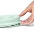 Stick & Stay Divided Plate - Opal