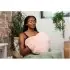 Super Sized Heart to Hug Pillow - Antique Rose