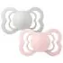 Supreme Soft Silicone Pacifier 2 Pack - Blossom/Haze