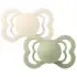 Supreme Soft Silicone Pacifier 2 Pack - Ivory/Sage
