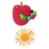 Teether Set - Apple and Sun