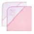 2 Pack Hooded Towel Set - Pink