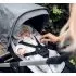 Shine Stroller with Silver Frame - Grey Melange