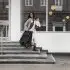 Shine Stroller with Silver Frame - Grey Melange