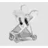 Shine Full Size Stroller with Black Frame - Black