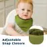 Kaffle Bandana Bib 2 Pack - Rust/Tan