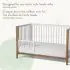 Toddler Guardrail (Spindle) Laurel Collection - White