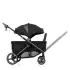 Transformer Stroller Wagon Travel System w/ LiteMax NXT Pitch Black