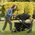 Transformer Stroller Wagon Travel System w/ LiteMax NXT Pitch Black