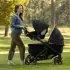 Transformer Stroller Wagon Travel System w/ LiteMax NXT Pitch Black