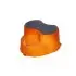 Translucent Step Stool Orange
