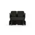TRVL DUBL Stroller - Caviar