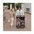 TRVL DUBL Stroller - Caviar