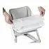 Booster White with Seat Pad - Shadow Grey