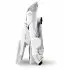 Booster White with Seat Pad - Shadow Grey