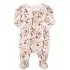 Zipper Footie - Amber Wildflowers