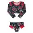 UV Protection Swimming Bikini - Night Floral