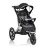 Victory Plus Jogging Stroller Travel System with LiteMax Infant Car Seat - Gray Scale