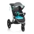 Victory Plus Jogging Stroller Travel System with LiteMax Infant Car Seat - Malibu Blue