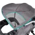Victory Plus Jogging Stroller Travel System with LiteMax Infant Car Seat - Malibu Blue