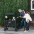 W2 Elite PRO Double Stroller Wagon - Black