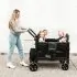 W4 ELITE Quad Stroller - Volcanic Black