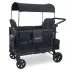 W4 ELITE Quad Stroller - Volcanic Black