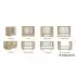 8 in 1 Convertible Crib with All Stages Conversion Kit - White