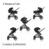 Zelia Luxe 5-in-1 Modular Travel System - Essential Green