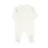 Zipper Modal Footie Cream