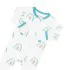 Zippered Footie - Makai Rainbow