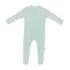 Zippered Footie Preemie - Sage