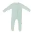 Zippered Footie Preemie - Sage