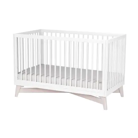 Little Seeds Pala 4-1 Crib - White/Whitewash	CR013WPWS	884392016913 Tjskids.com